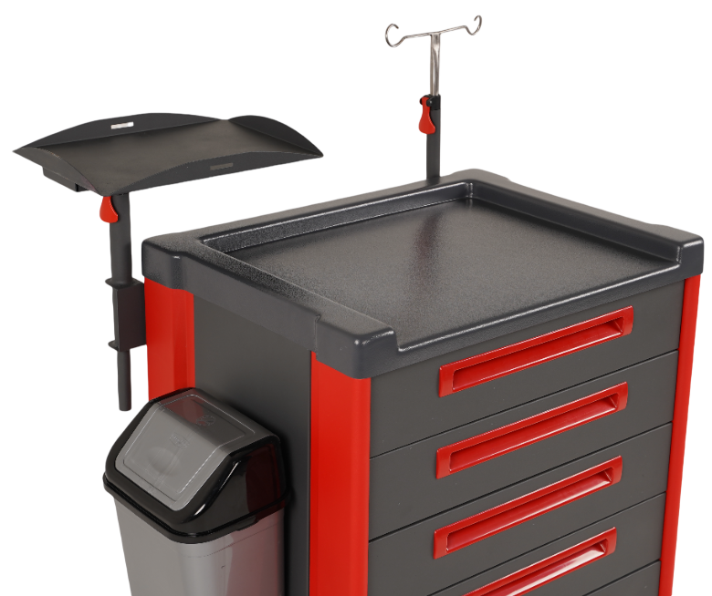 Acil Müdahale (Crash Cart) Arabası - Görsel 4