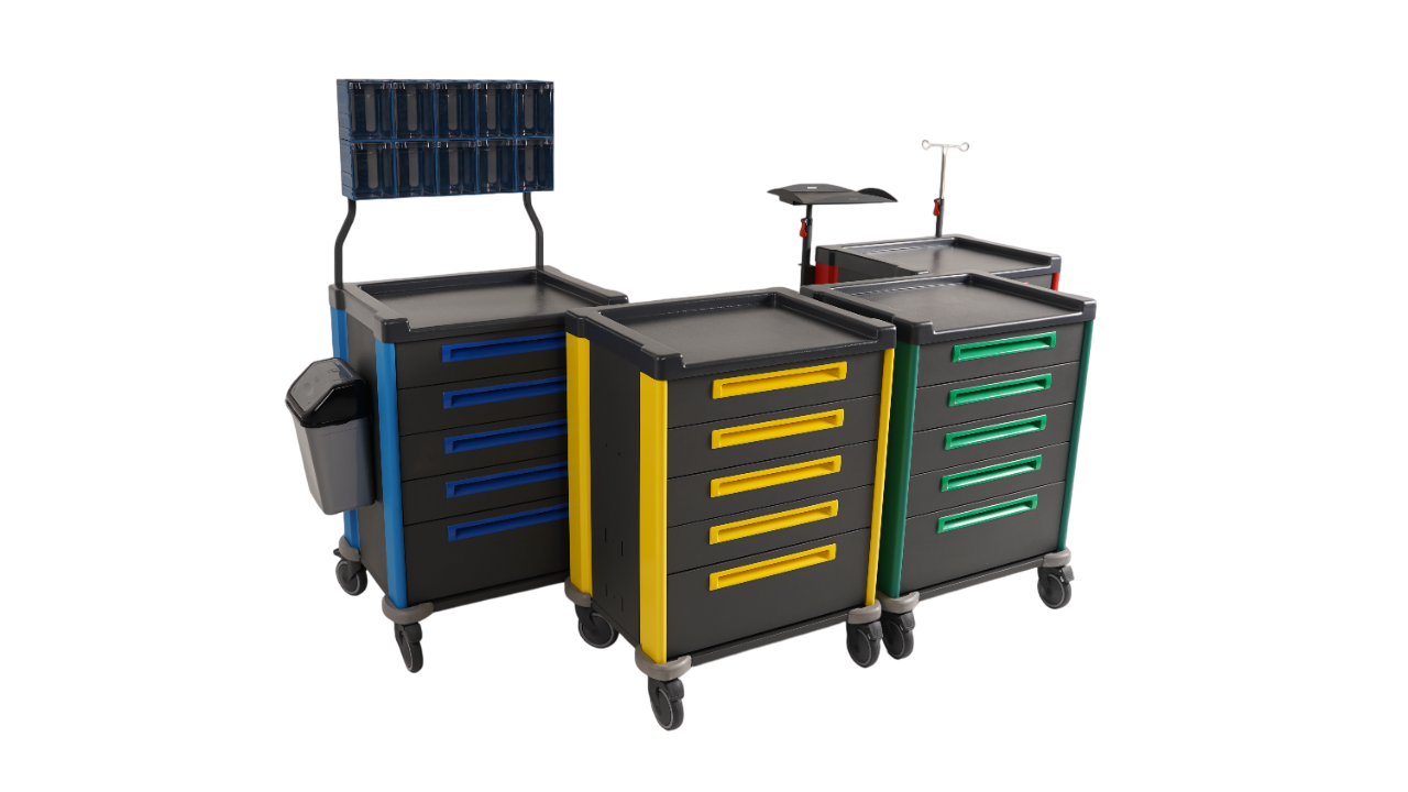 Acil Müdahale (Crash Cart) Arabası